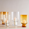 Finnish Glass Candle Holders