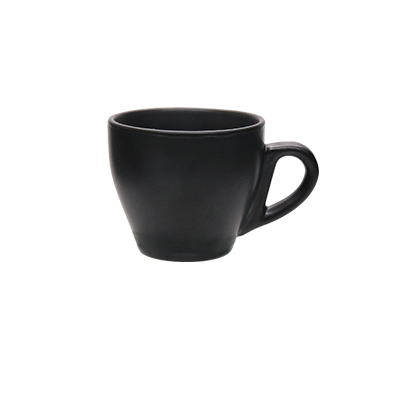 Color Glaze Series Special-shaped Large-mouth Ceramic Cup