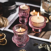 Coloured Glass Candle Holders Uk
